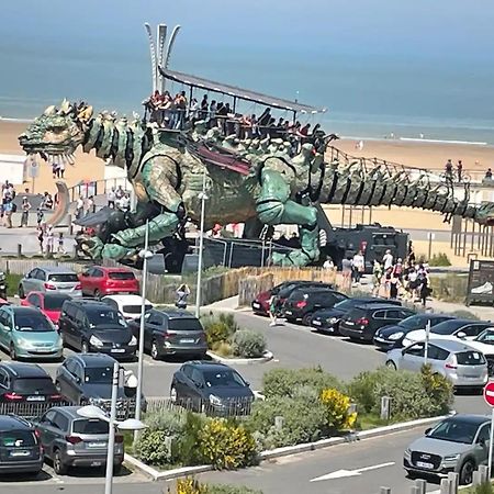 Studio-Calais Plage-Front De Mer Esterno foto