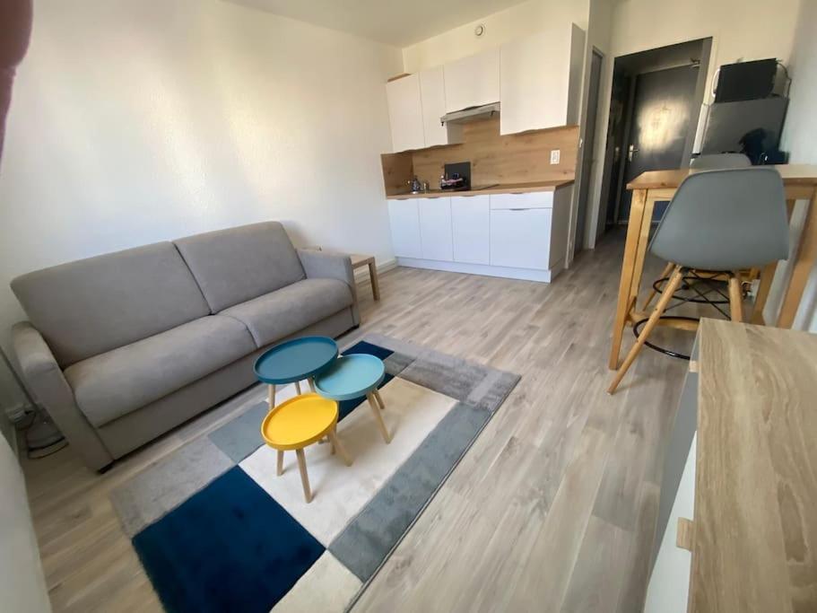 Studio-Calais Plage-Front De Mer Esterno foto